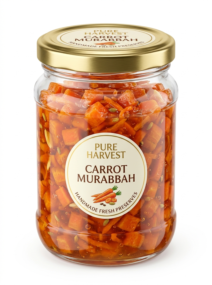 Kanak carrot murabbah jar